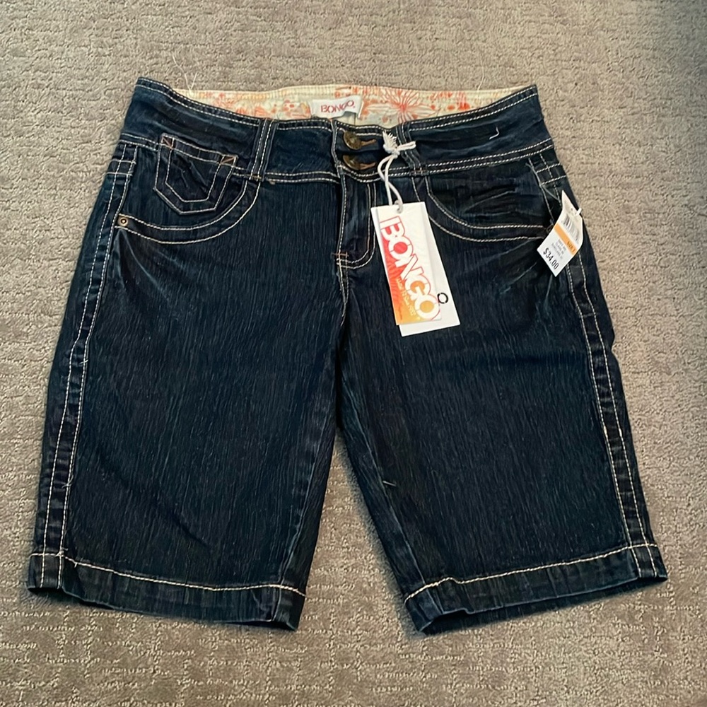 BNWT- Womens Bongo Denim Shorts
